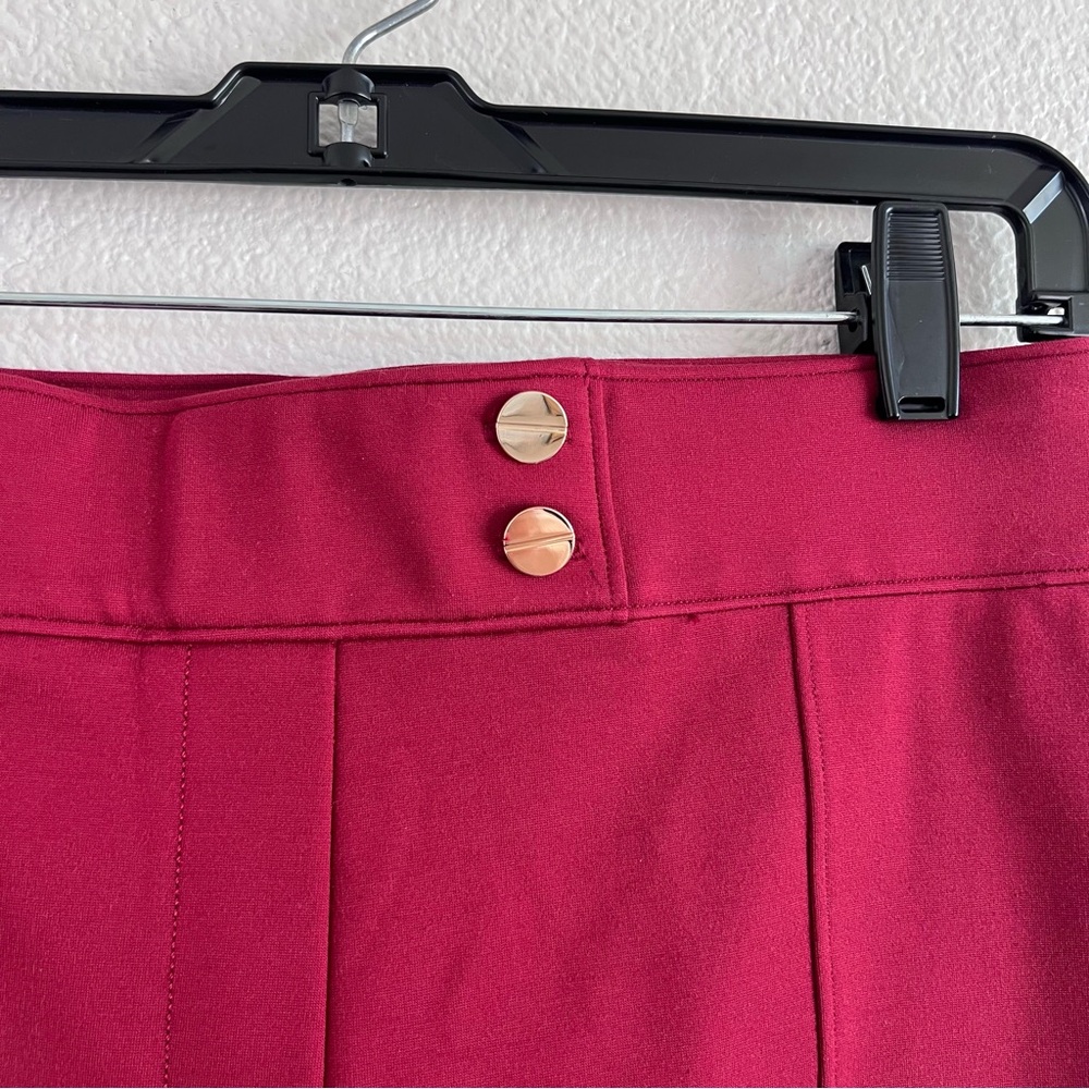 Spanx Women's Perfect Pant Ponte Tab Front Ankle Straight Trouser Pants - Picture 3 of 12